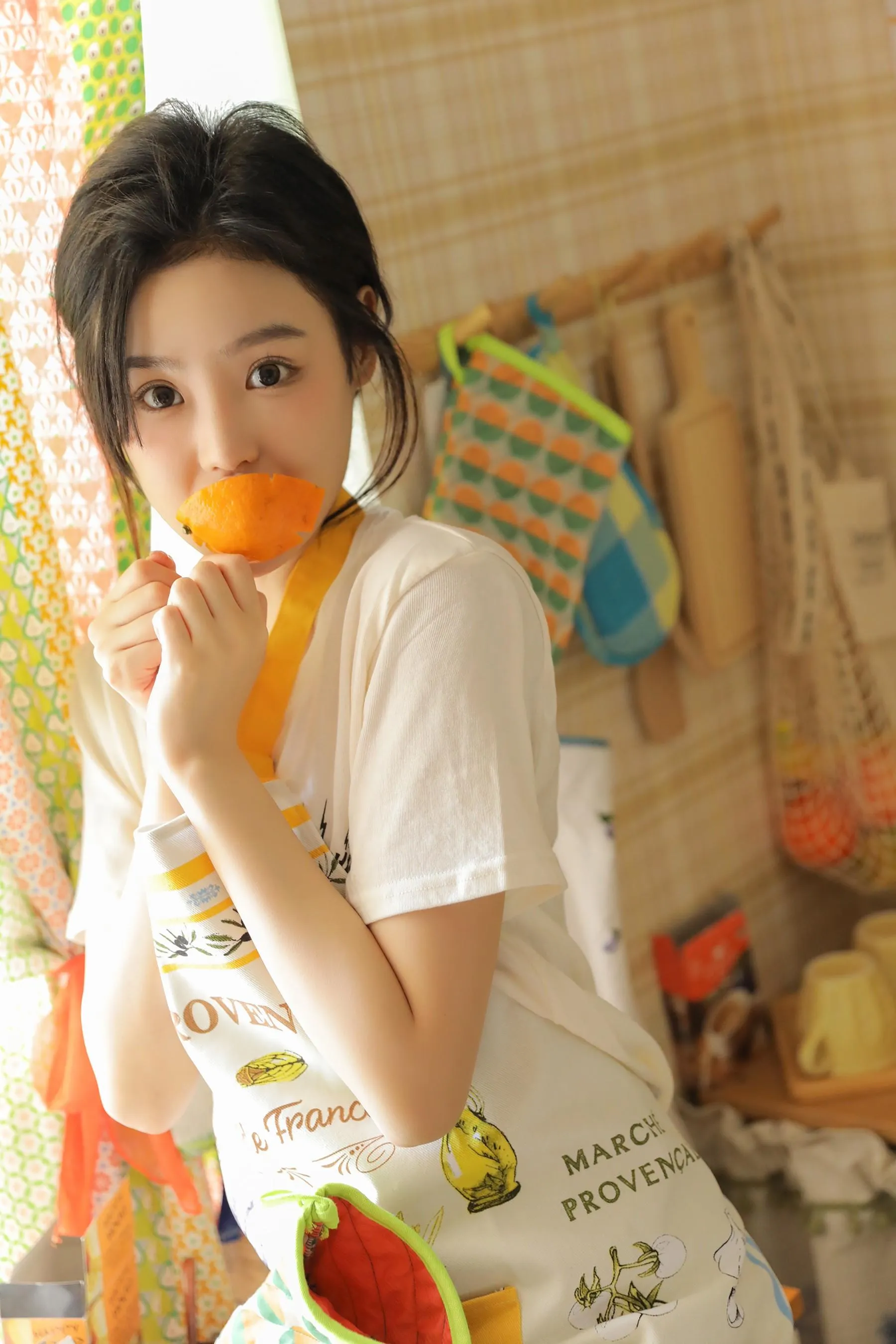 [YITUYU艺图语]2022.07.07 橙味小厨娘 苡萱mua [43P]插图3